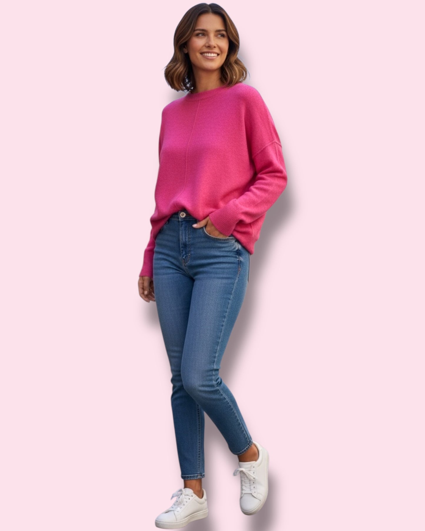 Lizzie Jumper - Fuchsia