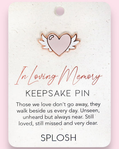 Keepsake pins - In loving Memory