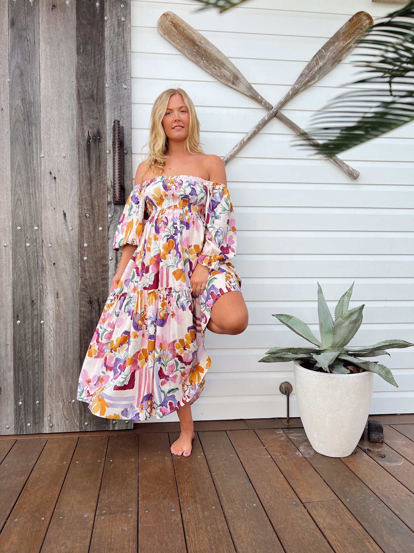 Tulli Midi Dress - Sweet Lilly