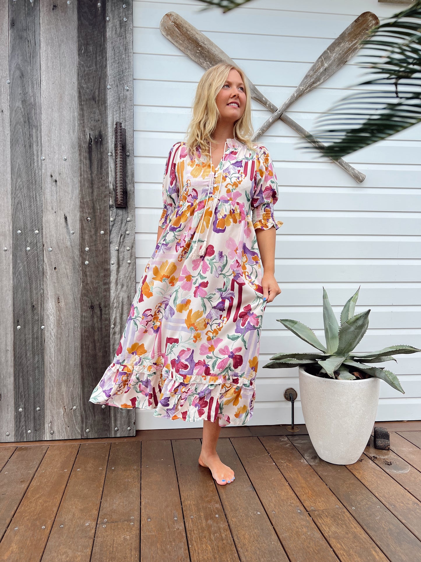 Kora Midi Dress - Sweet Lilly