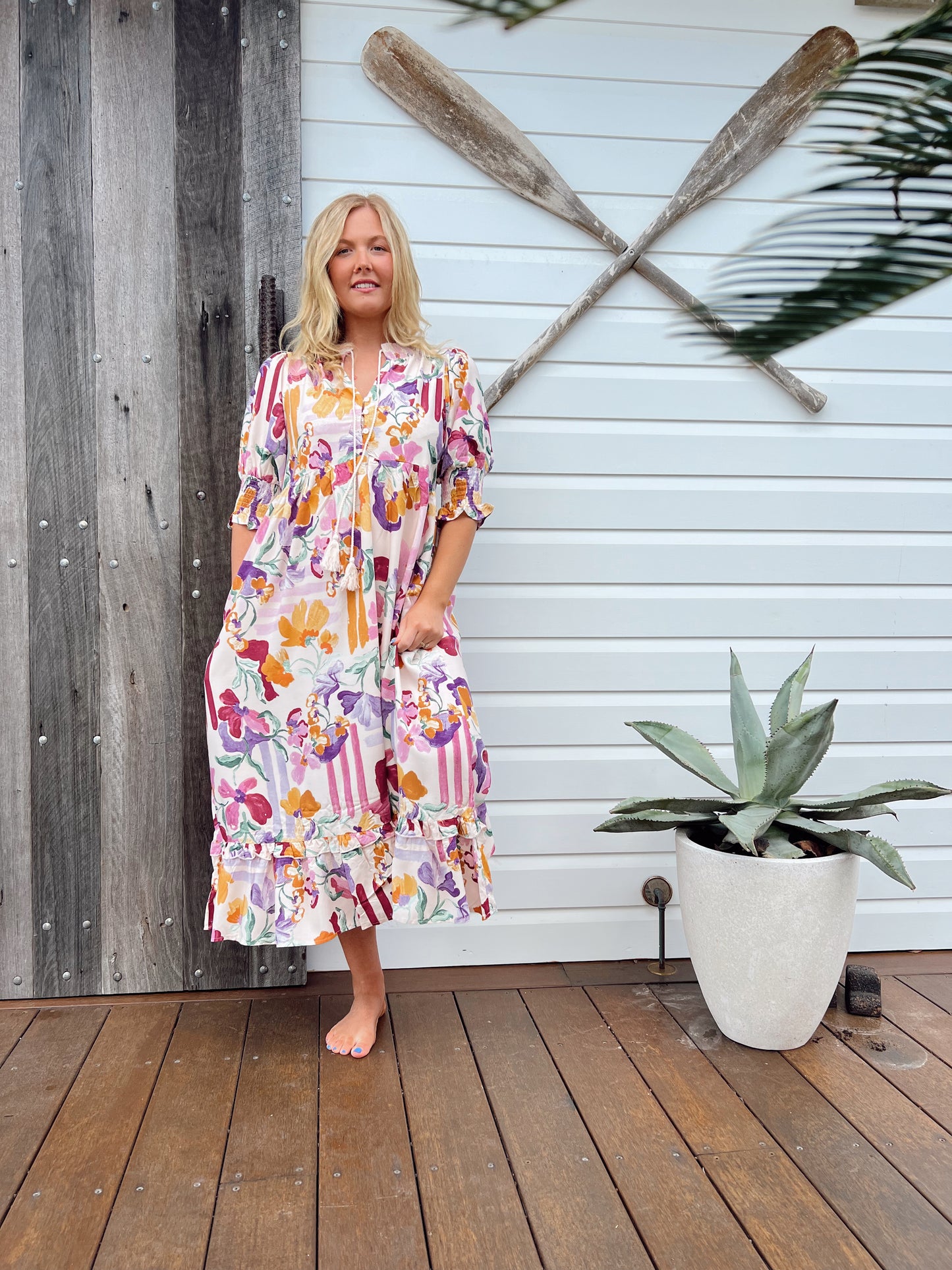 Kora Midi Dress - Sweet Lilly