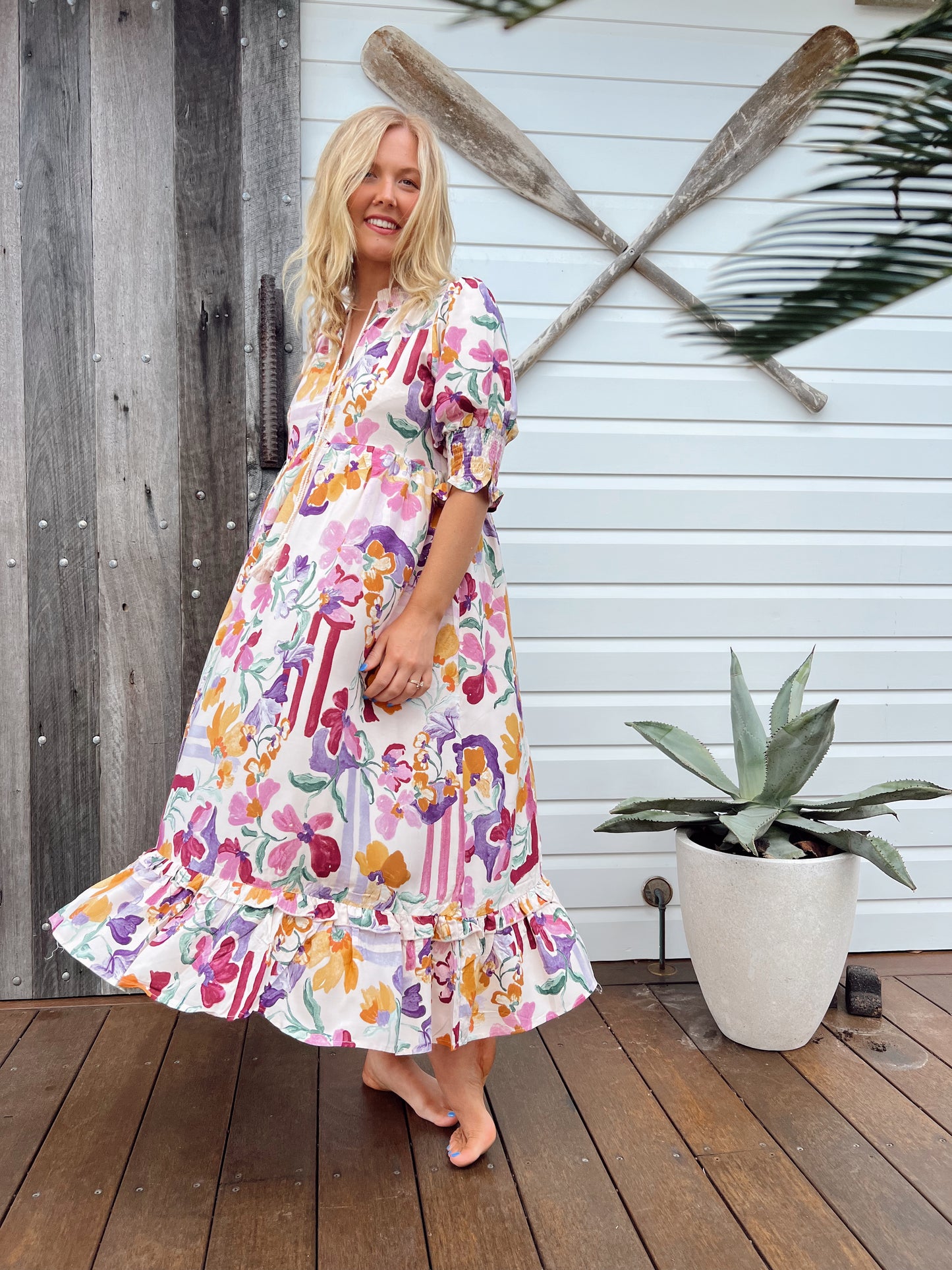 Kora Midi Dress - Sweet Lilly