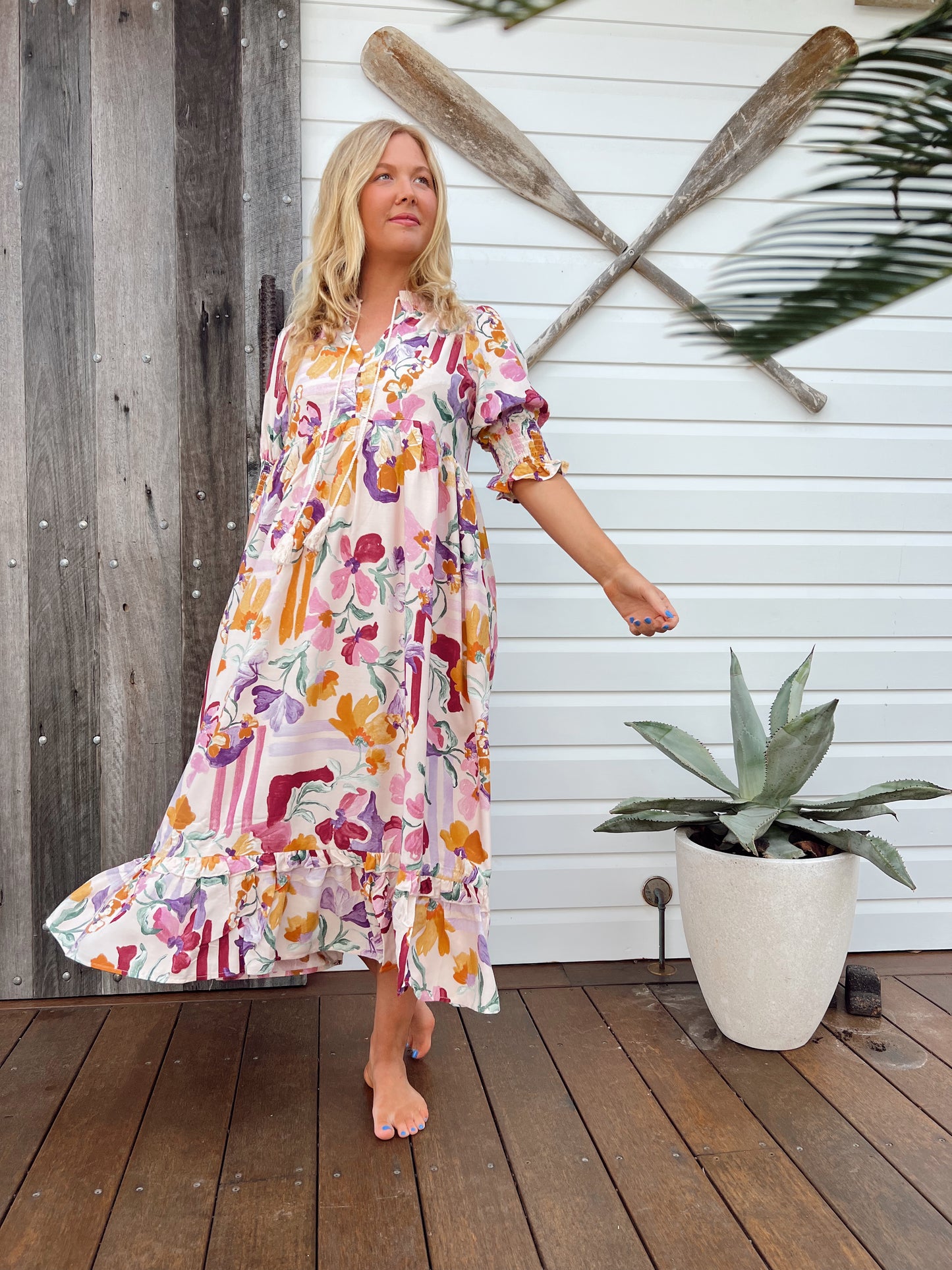 Kora Midi Dress - Sweet Lilly