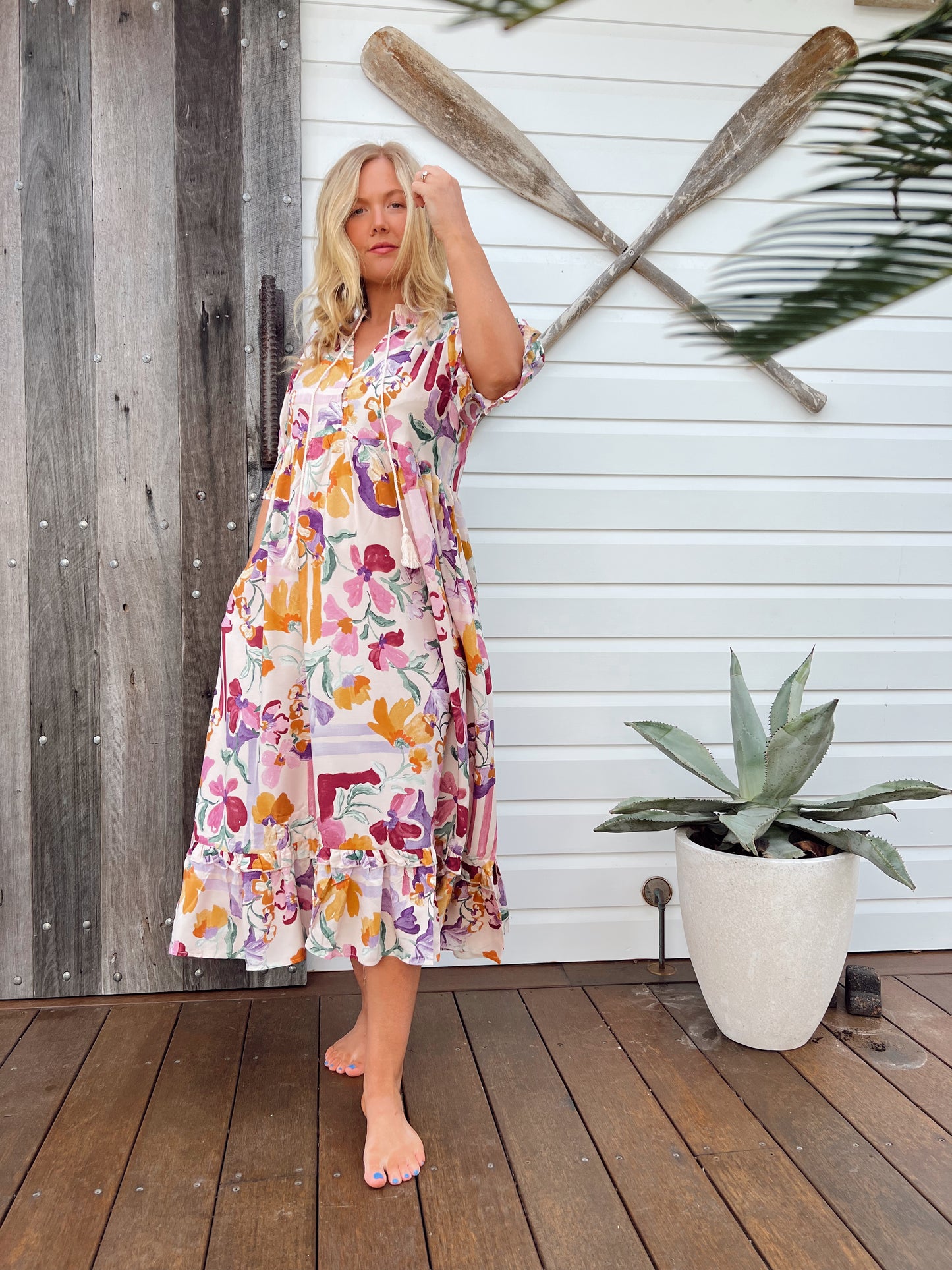 Kora Midi Dress - Sweet Lilly