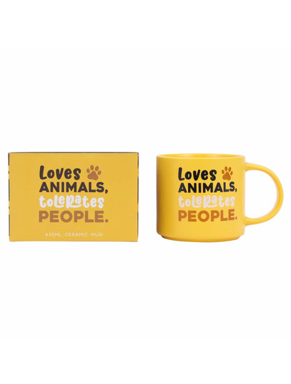 Cheeky Mug- Love Animals