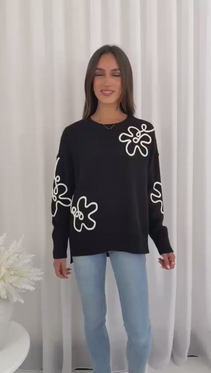 Florence Knit - Black